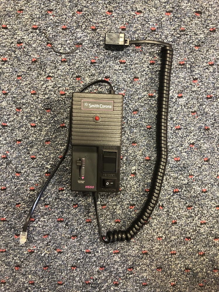 Smith Corona HS50 Telephone Headset Amplifier