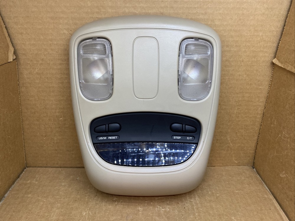 2006-2008 Dodge Ram Overhead Console Dome Map Lights Digital Display 56049824AB