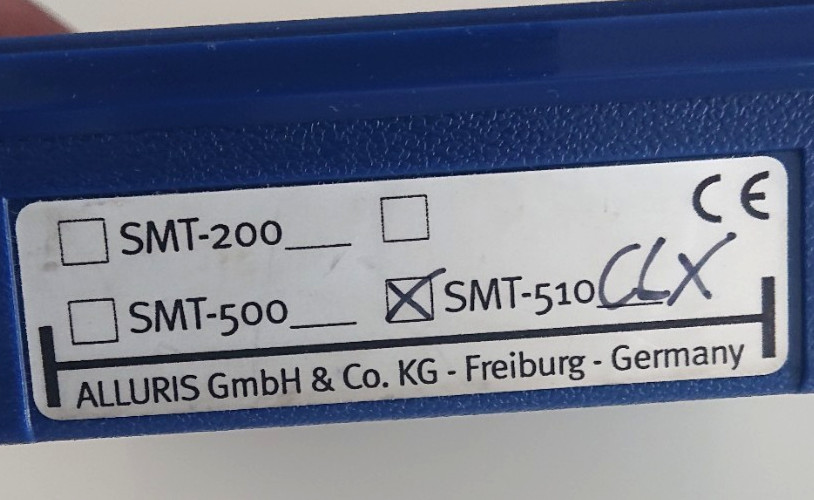 Digital Handheld Speedometer ALLURIS SMT 510