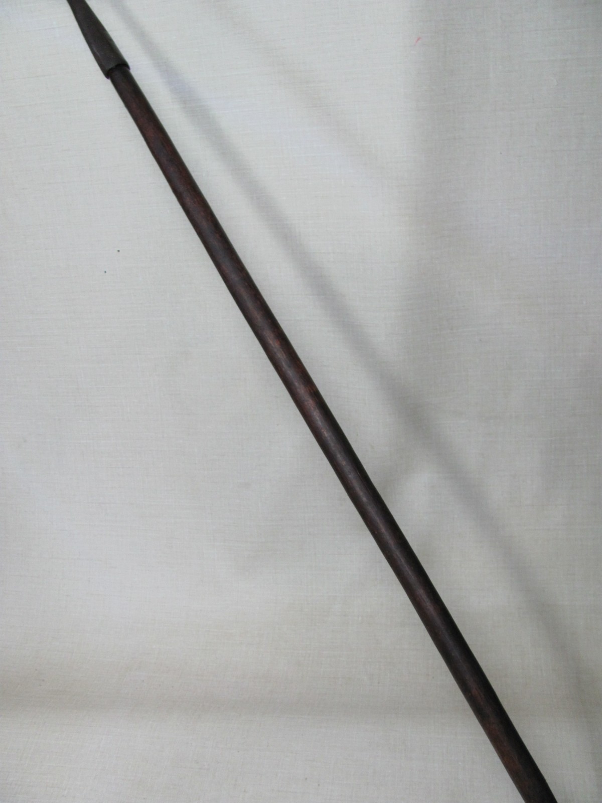 MAASAI SPEAR ASSEGAI TWO-SECTION AFRICAN LION SPEAR 66 INCHES HAND FORGED GOOD