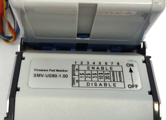 Crane SMV-4017 Bill Validator With Stacker Acceptor $1 & $5
