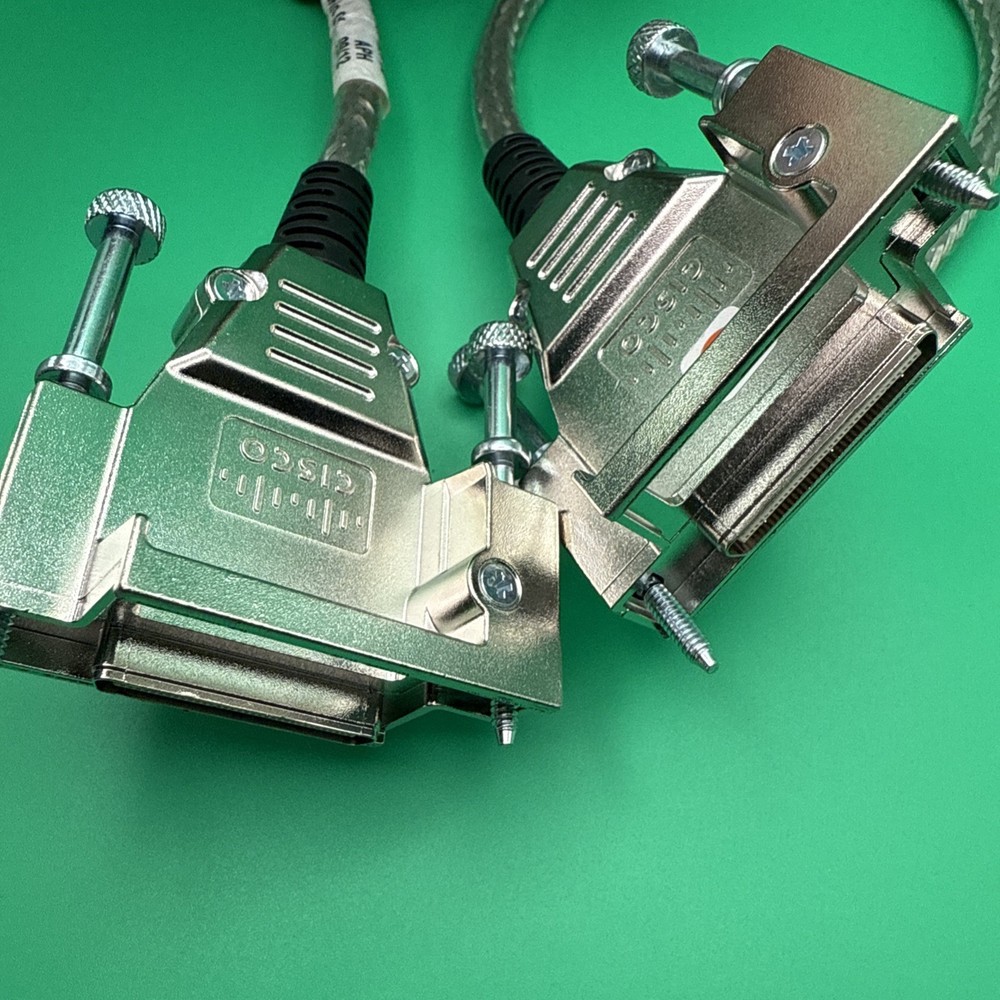 Lot of 2 CISCO 72-2633-01 CAB-STACK-1M StackWise Data Cable