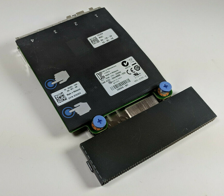 Intel KCC-REM-CPU-G63668 Ethernet Server Adapter 10G 4P