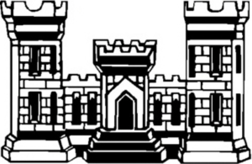Address Labels - Engineers Castle B&W