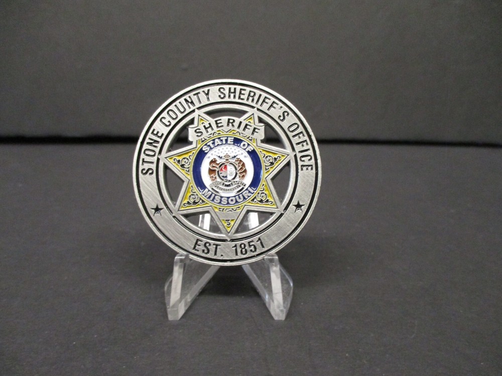 STONE COUNTY, AR SHERIFF OFFICE SRT UNIT CHALLENGE COIN
