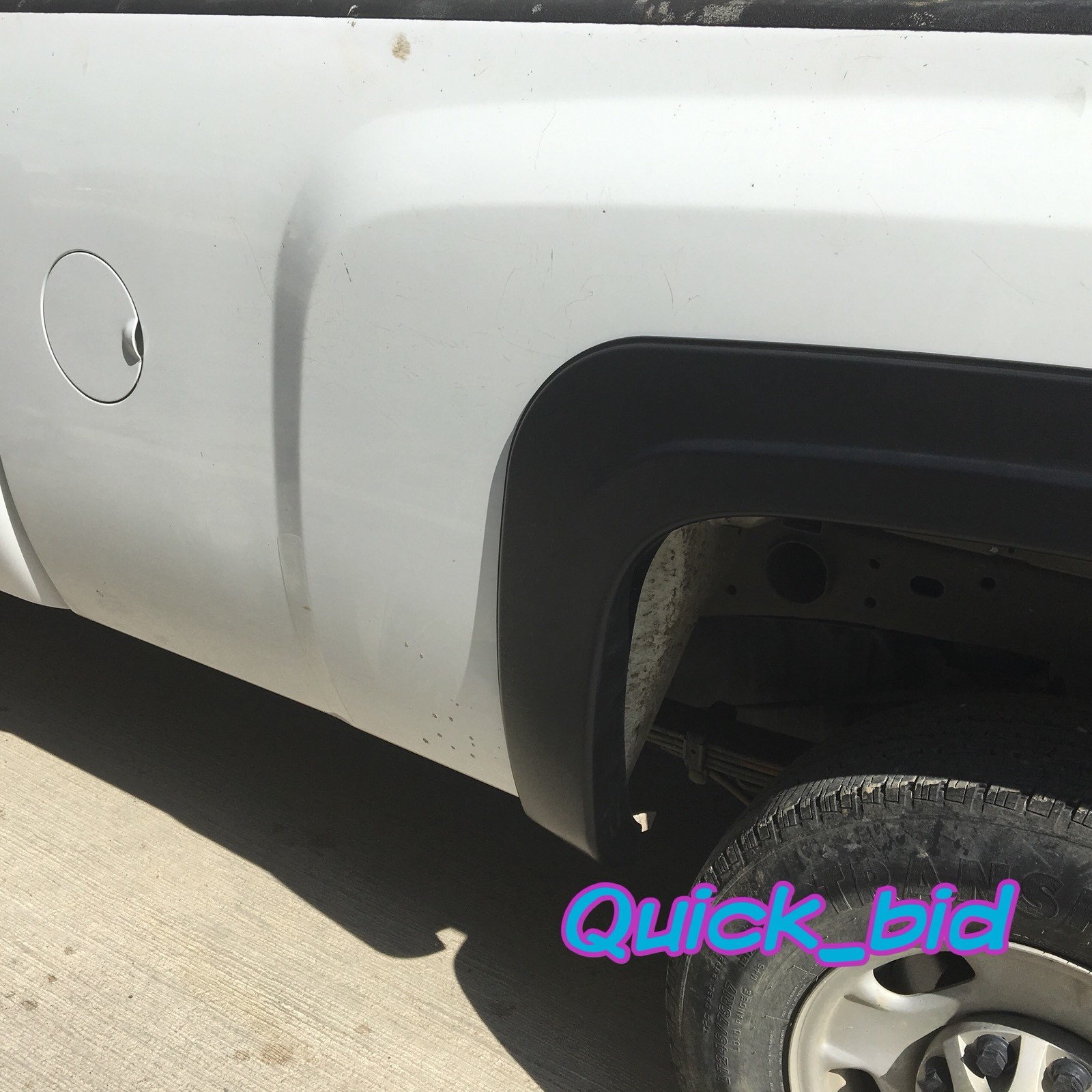 FOR 07-13 SILVERADO 1500 FACTORY STYLE FENDER FLARES STANDARD CAB & EXTENDED CAB