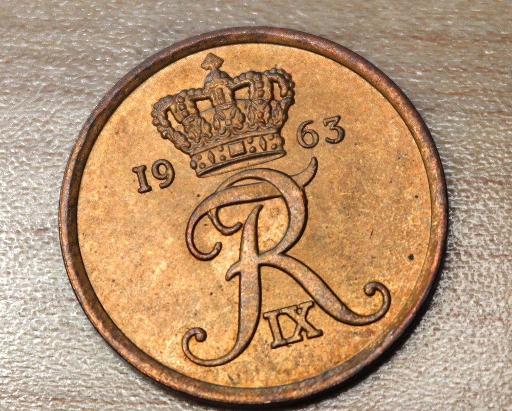 1963 Denmark 5 Ore