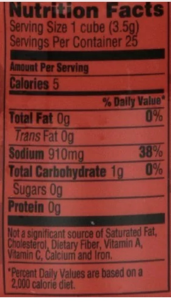 Herb-Ox Beef Bouillon Cubes, 25-Count