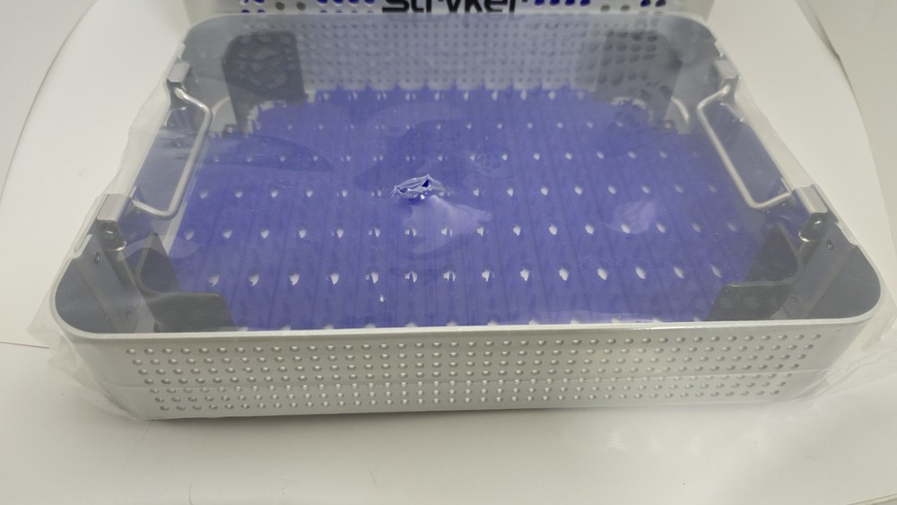 Stryker ST2B Sterilization 2- Level Tray / Case 14"X10"X5" Deep ST2B