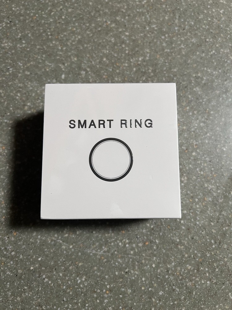 Brand New Generic Smart Ring Activity Tracker For Apple/Android, Silver Size 11