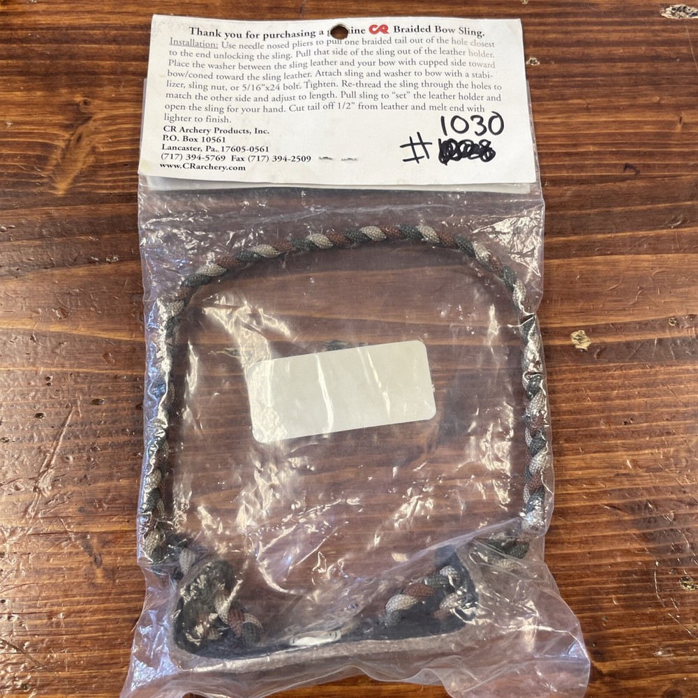 CR Archery Products Braided Bow Sling