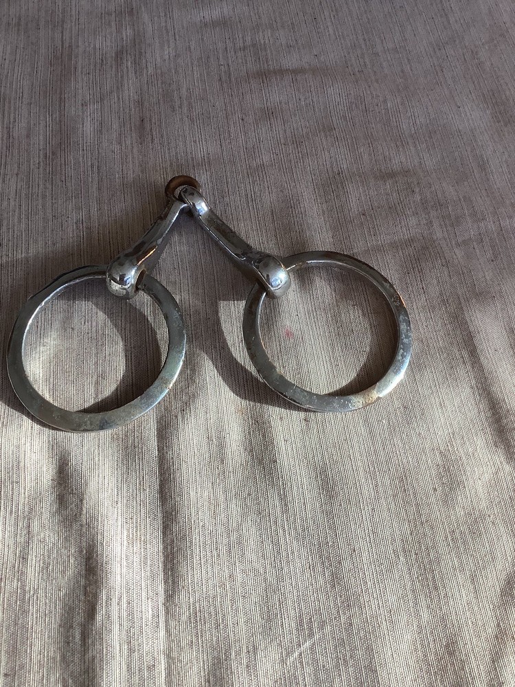 2 used vintage horse bits