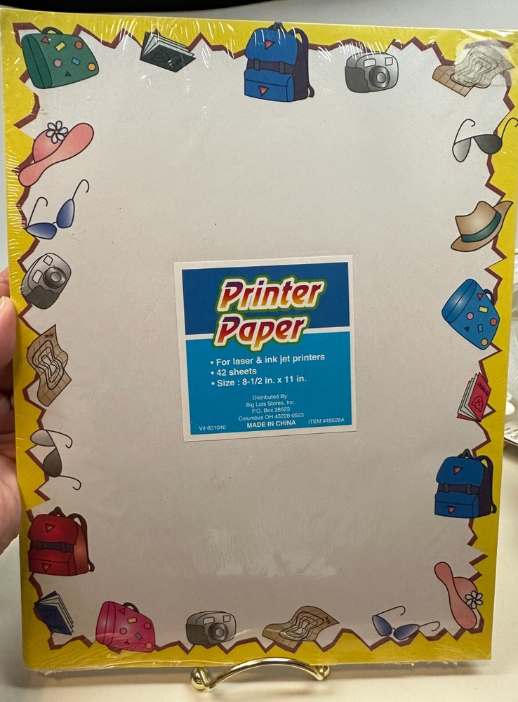 Decorative Printer Paper, Envelopes & Labels - Various designs -You choose!