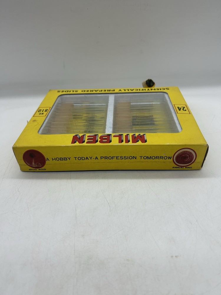 Milben 12 Microscope Slides Set No 810