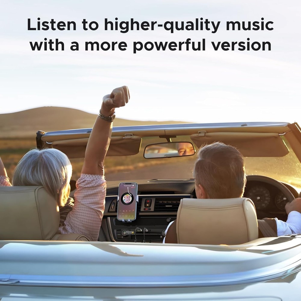 Compact Bluetooth 6.0 Car Adapter: Convert Aux to Bluetooth with LDAC Support