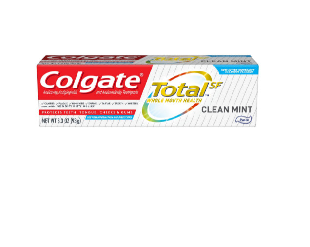 Colgate Total Clean Mint Toothpaste 3.3 OZ (Select Pack)