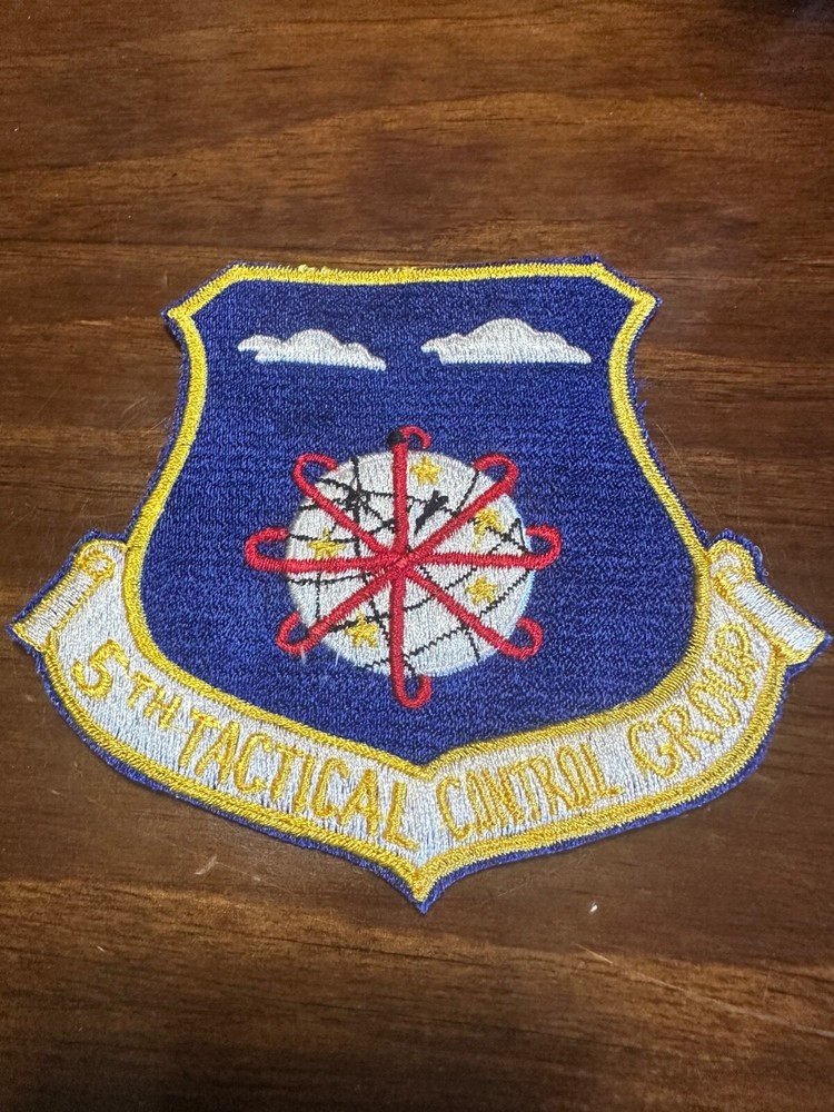 Vintage USAF 5th Tactical Control Group Patch