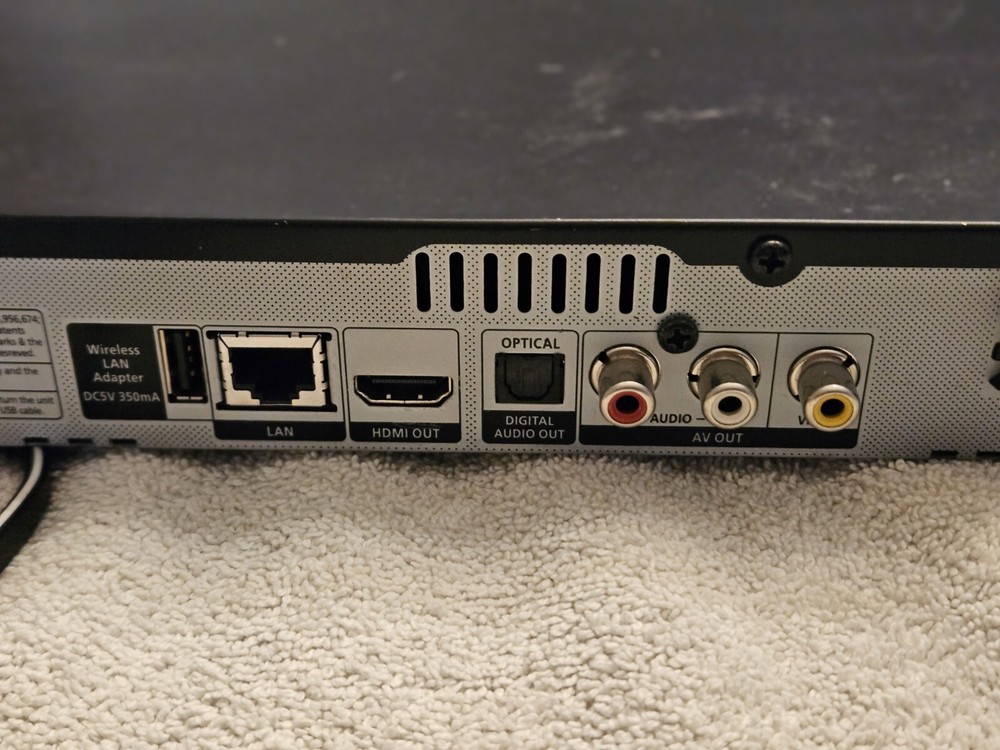 Samsung BD-D5300 Blu-Ray Player No Remote Control TESTED