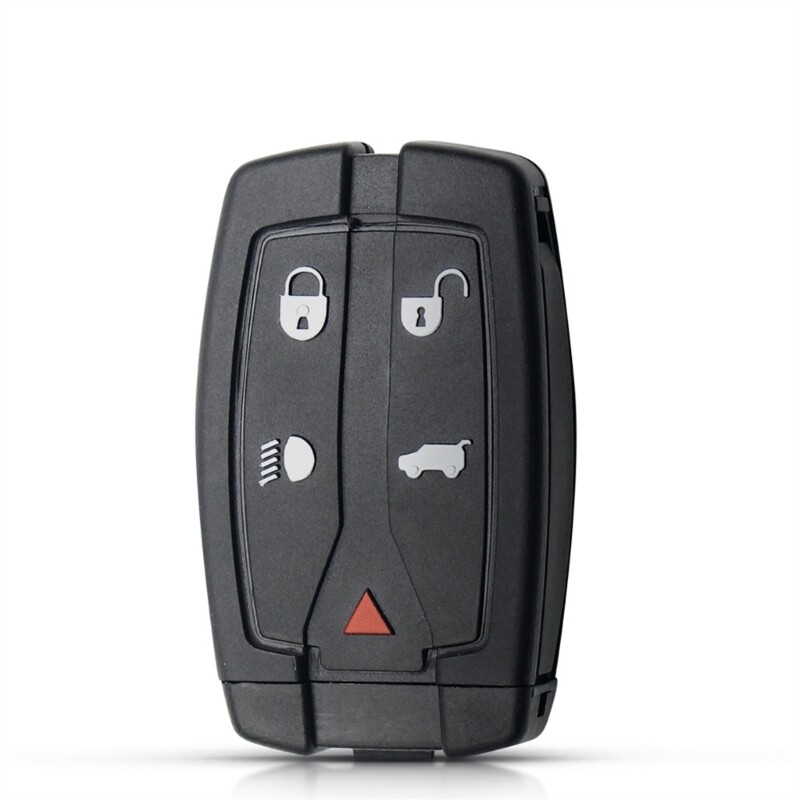 Key Blank For Rover-Freelander 2 5 Button Remote SmartFob Case Shell Uncut-Blade