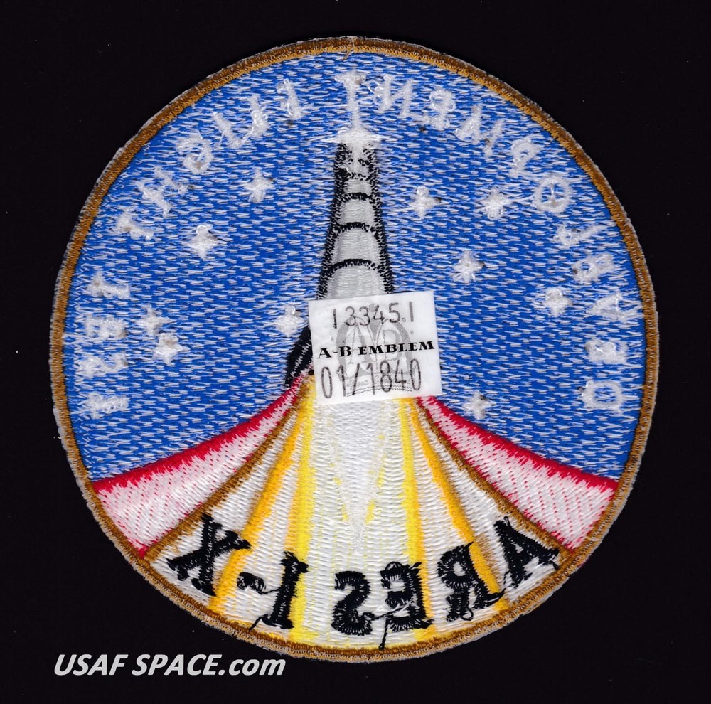 ARES I-X - DEVELOPMENT FLIGHT TEST - NASA - ORIGINAL AB Emblem SPACE PATCH- MINT