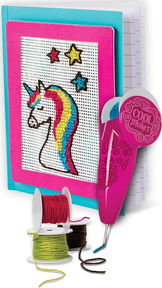 Cool Maker, Handcrafted Stitch N’ Style Diary Activity Kit, Makes 2 Covers, for