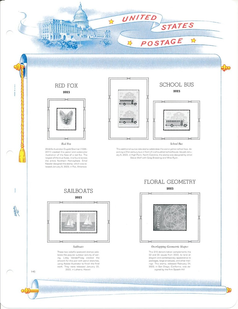 WHITE ACE 2023 US Regular Issue Singles Simplified Album Supplement USR-52 NEW!