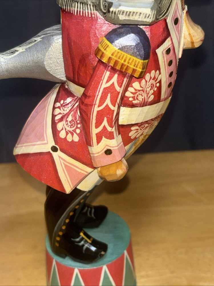 G. DeBrekht Masterpiece Collection Hand Carved Painted Nutcracker Signed Number