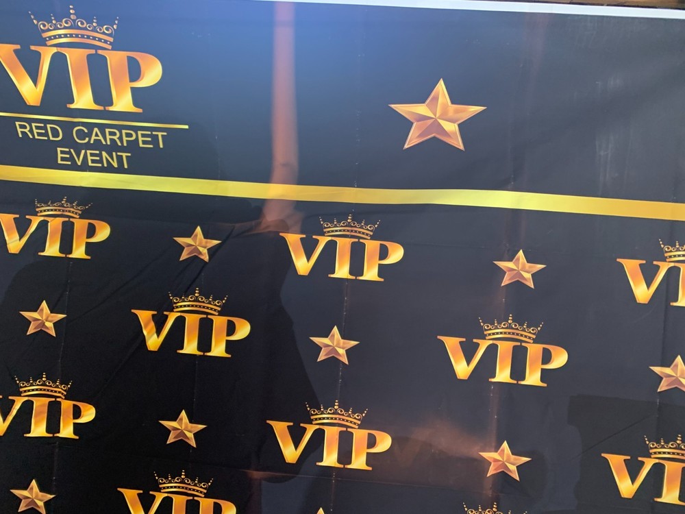 Backdrop VIP Red Carpet Event 85" X 60"