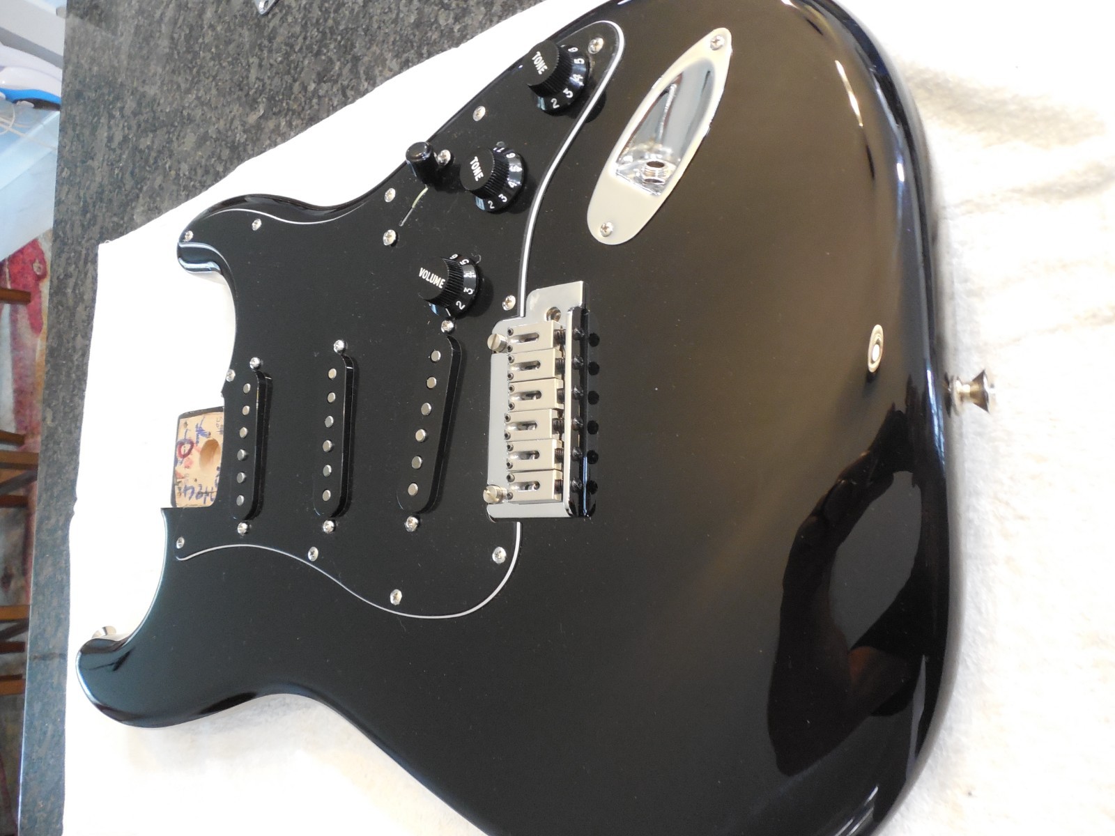 Fender Stratocaster Loaded Body Mint Upgraded