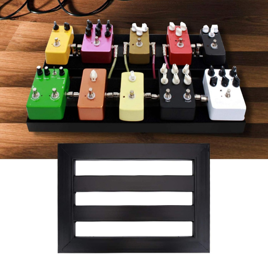 1 set MR POWER Professional Guitar Multi effects Pedal Mounting Kit Hook & Loop