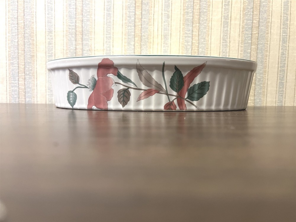 Mikasa Silk Flowers 12" Oval Baker