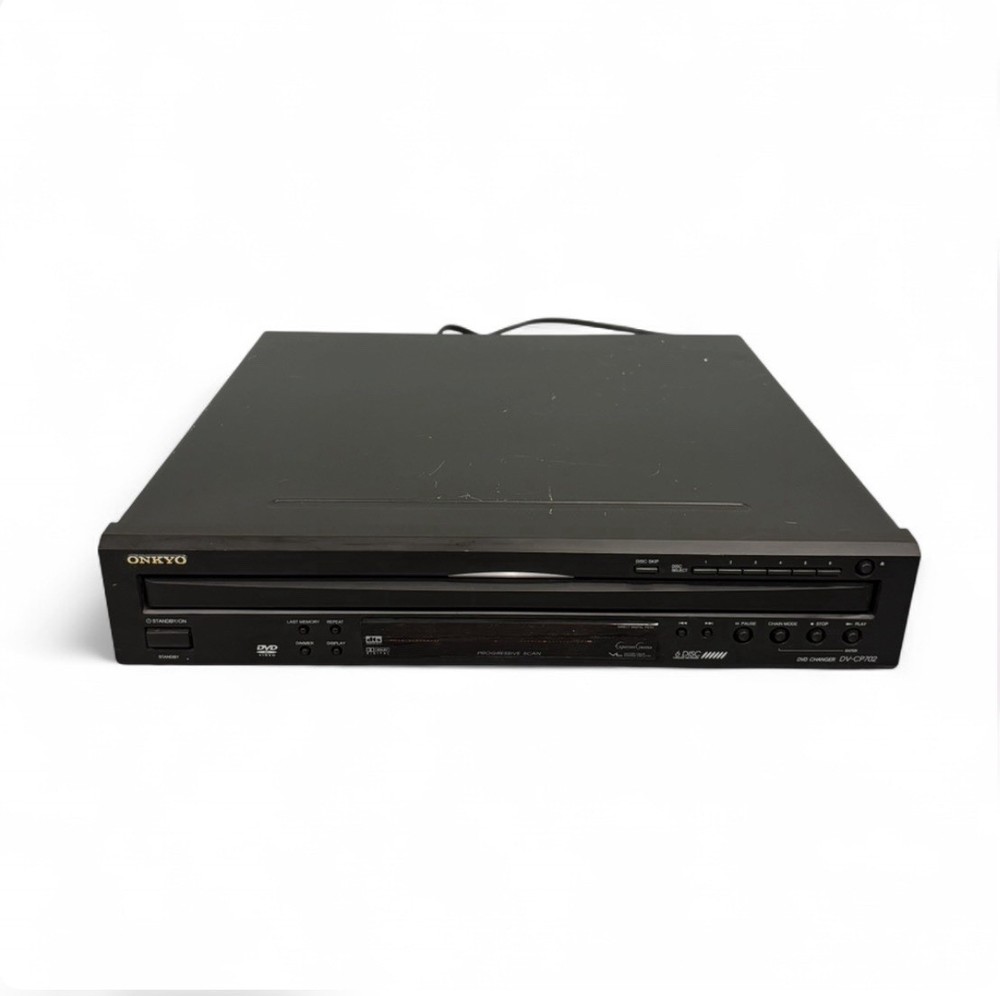 Onkyo DV-CP702 6 Disc Changer DVD/CD Player Tested