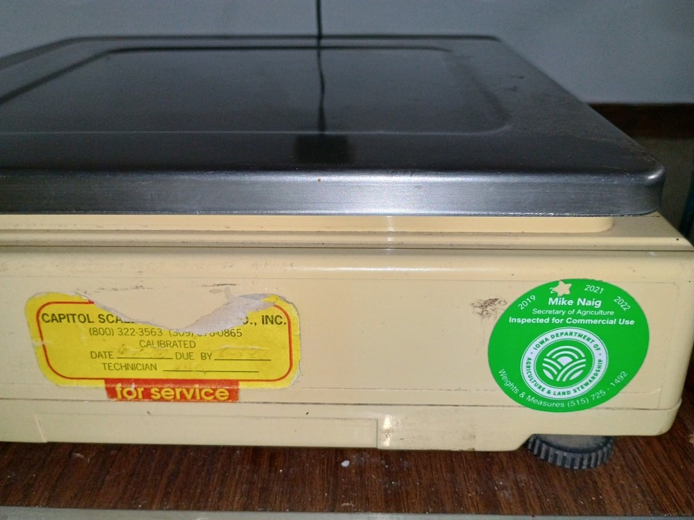 A&D SF-30KC 30 lb Programmable Digital Weighing / Sales Scale