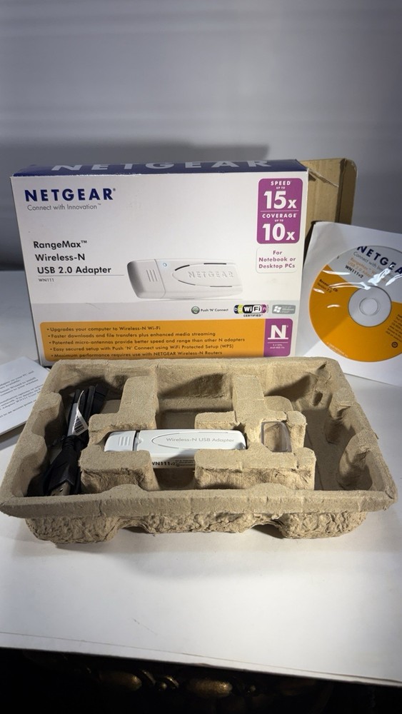 NetGear Rangemax Next Wireless USB. N
