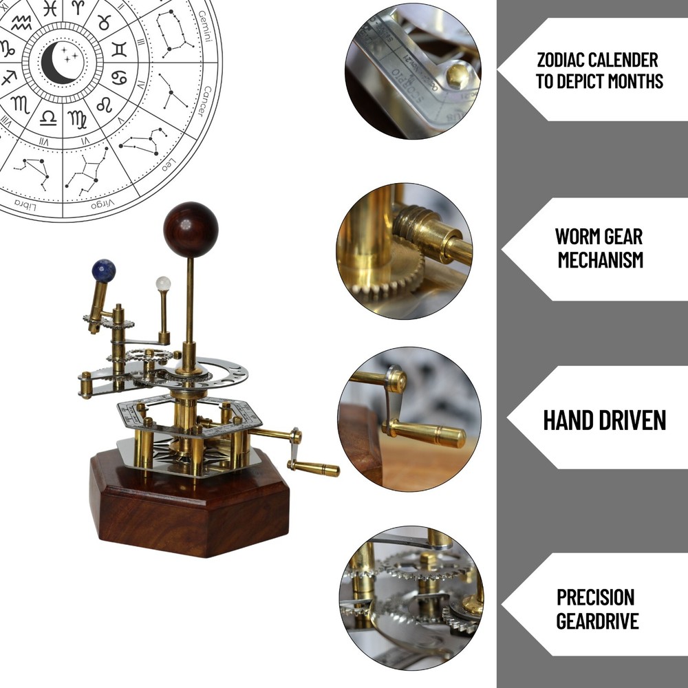 Orrery Luxury Home Décor Solar System Model Perfect house warming Gift,