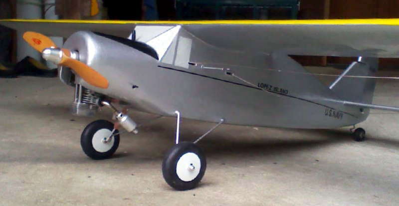 Navy BELLANCA PLAN + CONSTRUCTION ARTICLE for 48" Scale UC Stunt Model Airplane