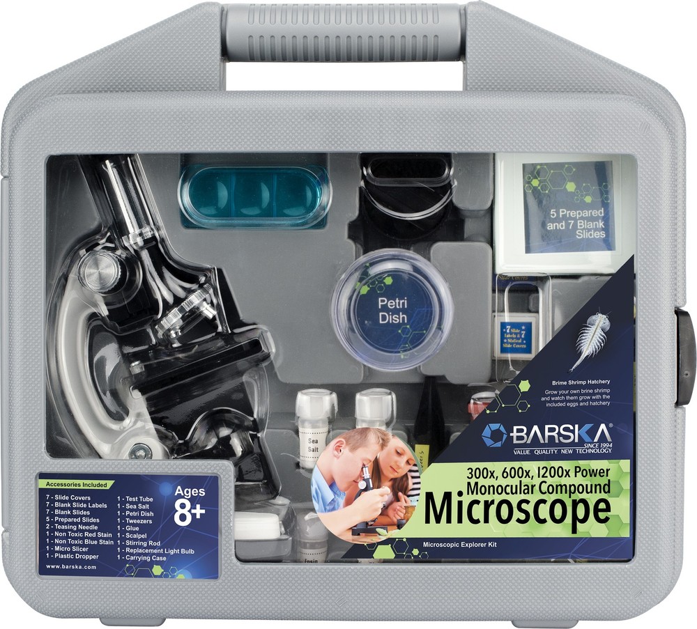 Barska Telescope & Microscope Bundle, Astronomy & Science Educational