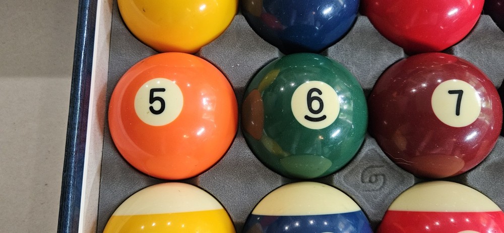 Billiard Balls, Pool Ball Set