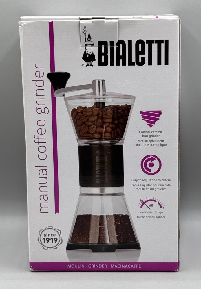 Bialetti Manual Adjustable Coffee Grinder