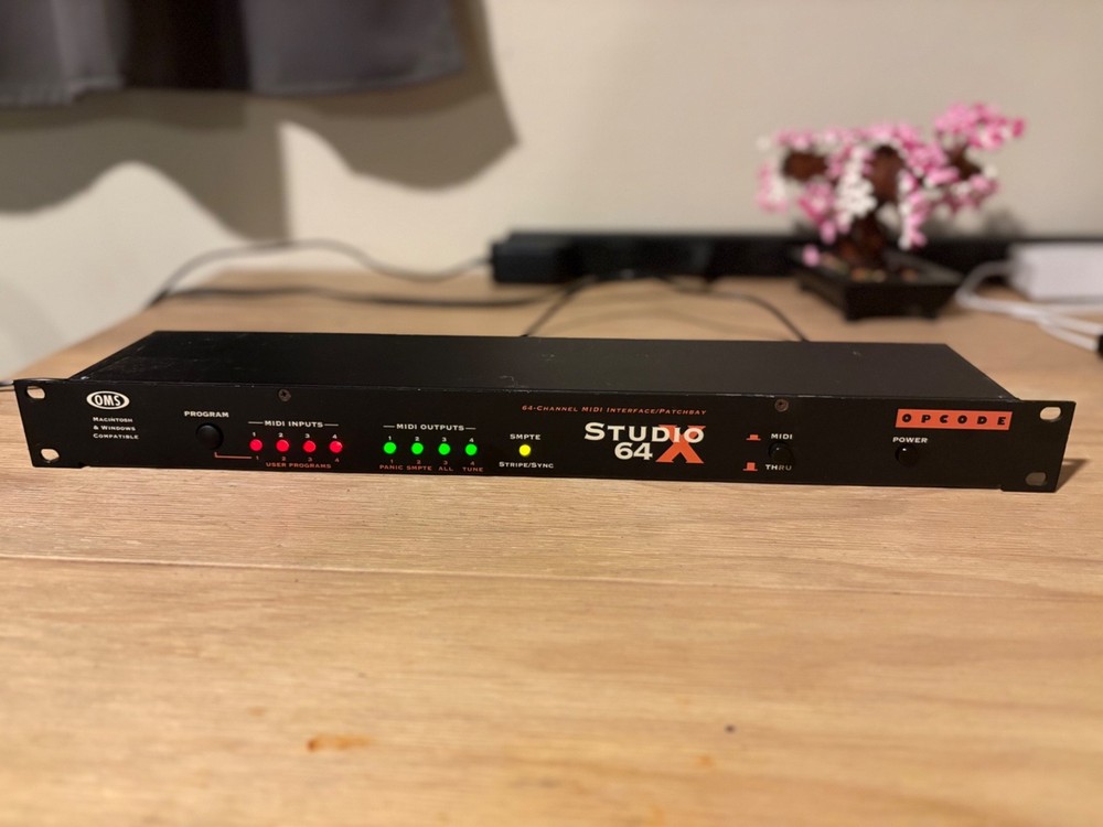 Opcode OMS Studio 64x Channel Midi Interface