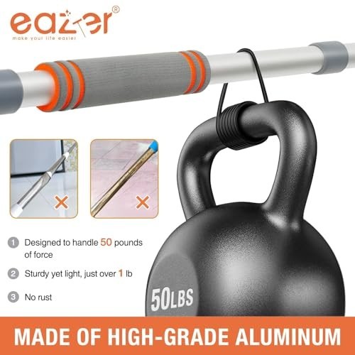 2-in-1 Rotatable Window Cleaner Squeegee Kit with Extension Pole & Bendable Head