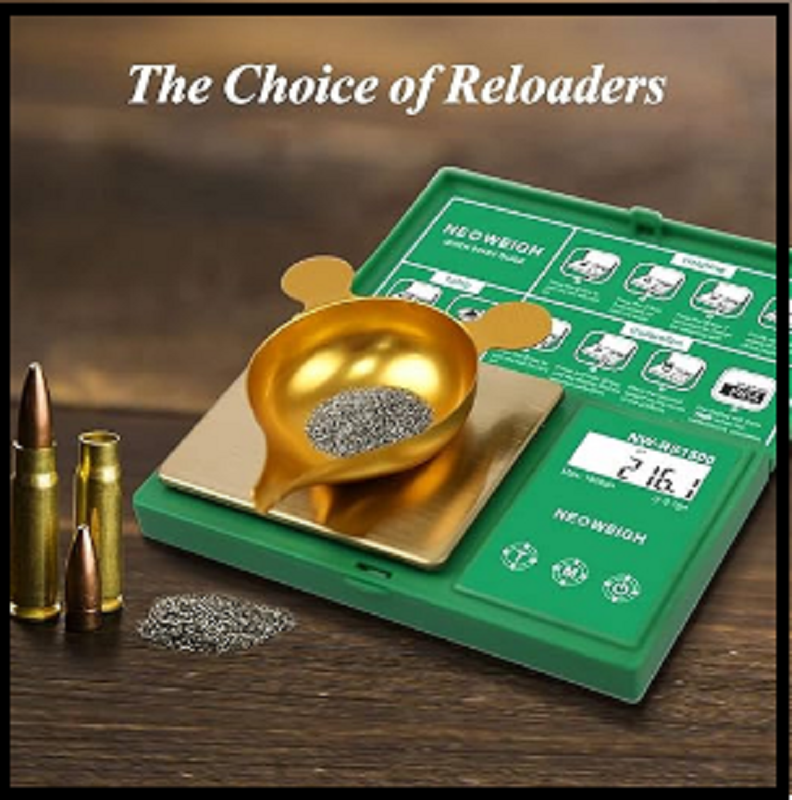 Reloading Scale Powder Scale for Reloading1500 Grains X 0.1Gn Digital Powder NEW
