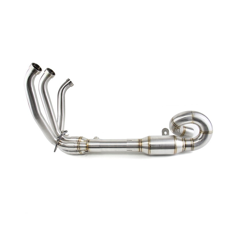 Full Exhaust System 675SS For CF-Moto 675SR 2024-2025 Header Pipe Black Mufflers