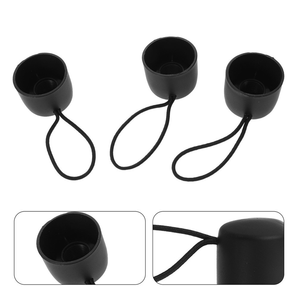 3 PCS Replacement Umbrella Grip with Strap Cylindrical Handle for Pencil
