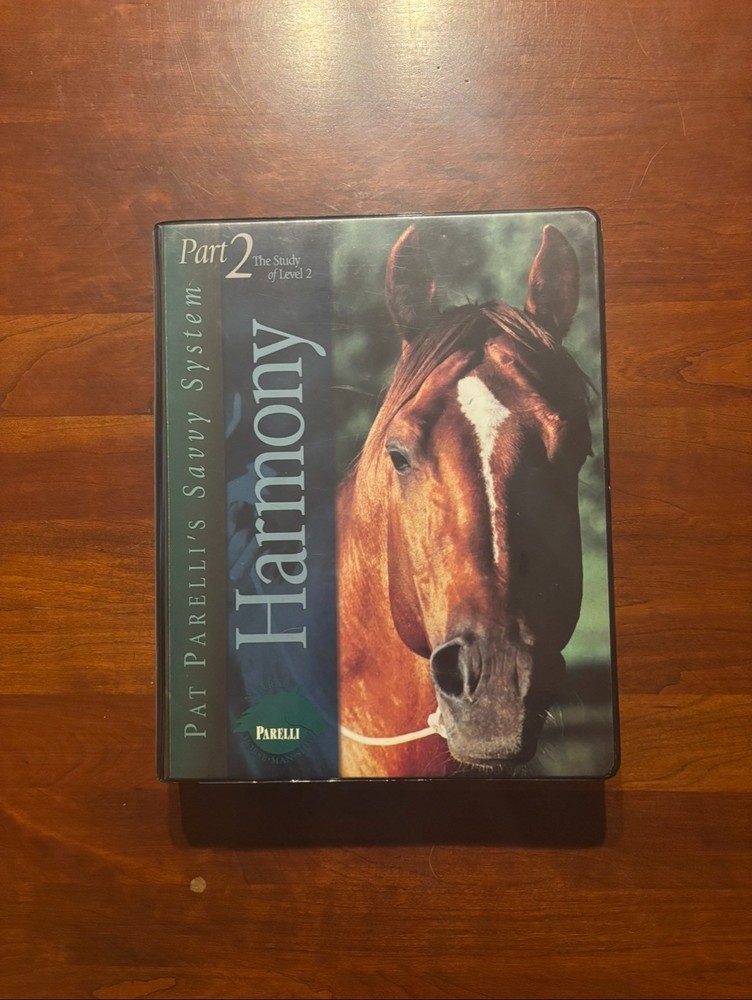 Pat Parelli's Savvy System- Level 2 Harmony VHS Cassette Complete Set