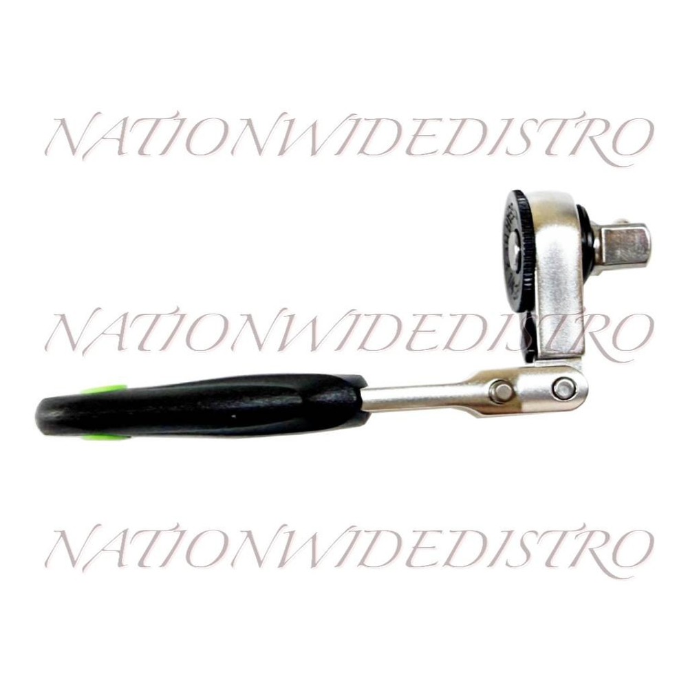 VIM Tools BRAND NEW HBRF4 1/4 Inch Hex Locking Flex Head Micro Bit Ratchet