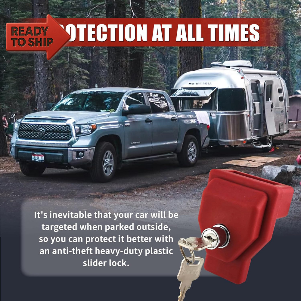 Plastic, Glad Hand Lock, 1 Pack