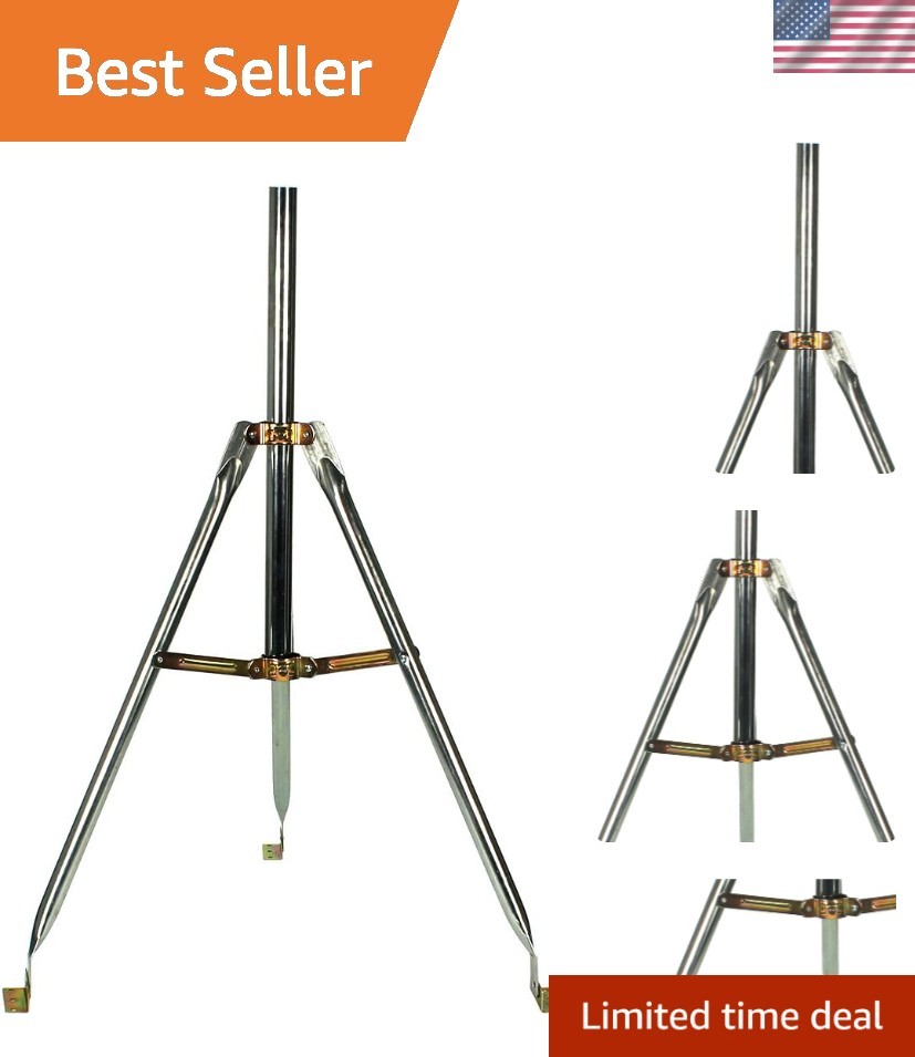 Heavy Duty Tripod Base Includes 28" Mast