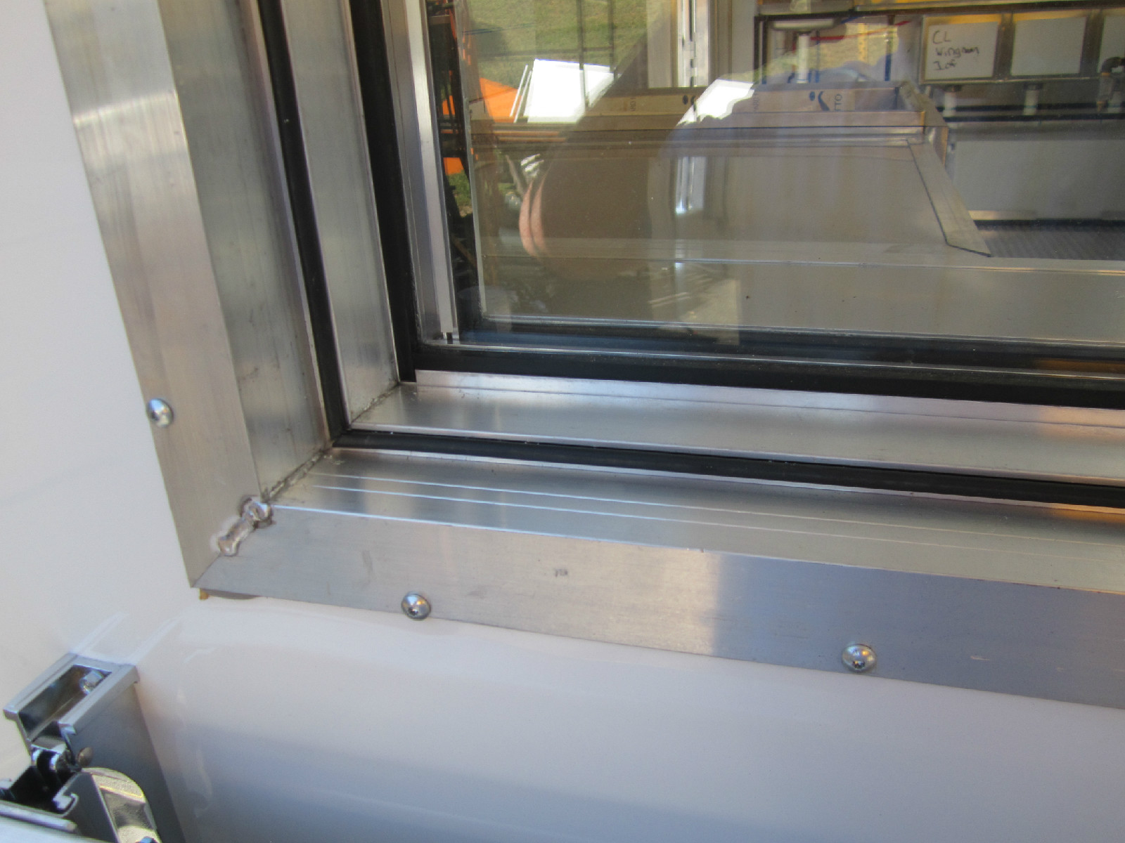 Quality Concession Trailer Serving Window size 40" X 74" "LIFETIME WARRANTY"!