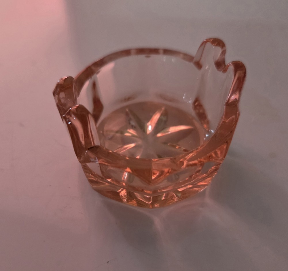Vintage  Pink Handled Salt~